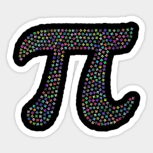 Pi Math Geek Mathematician Gift Sticker